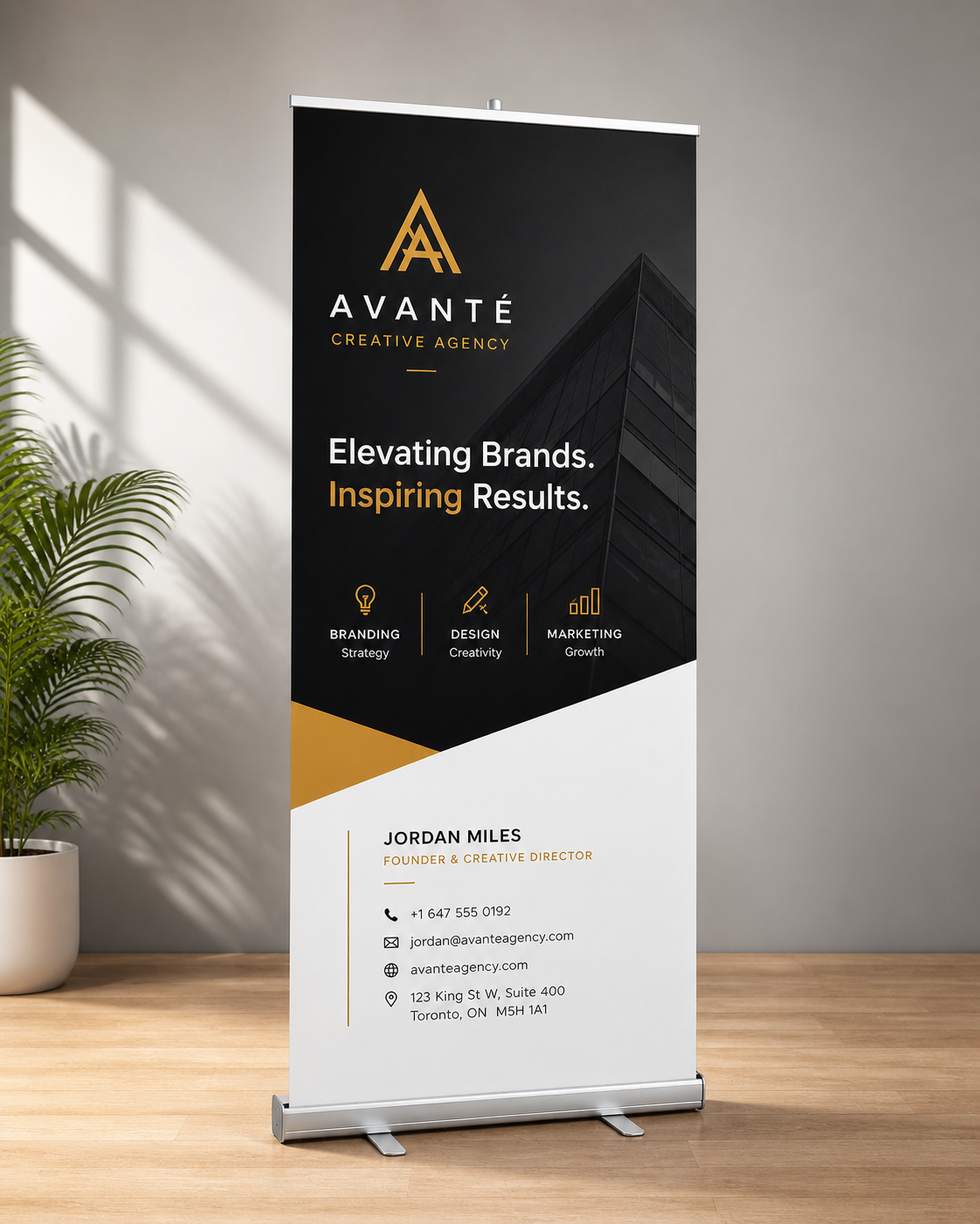 Standard Roll-Up Banner