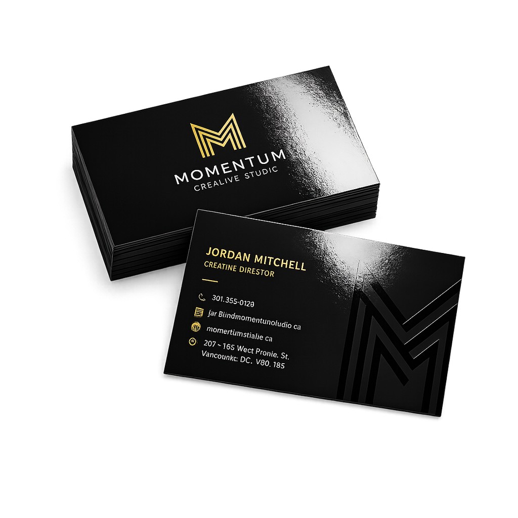 UV High Gloss Business Cards