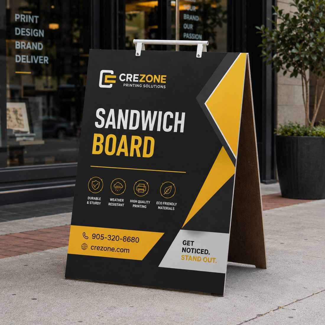 Crezone Sandwich Board
