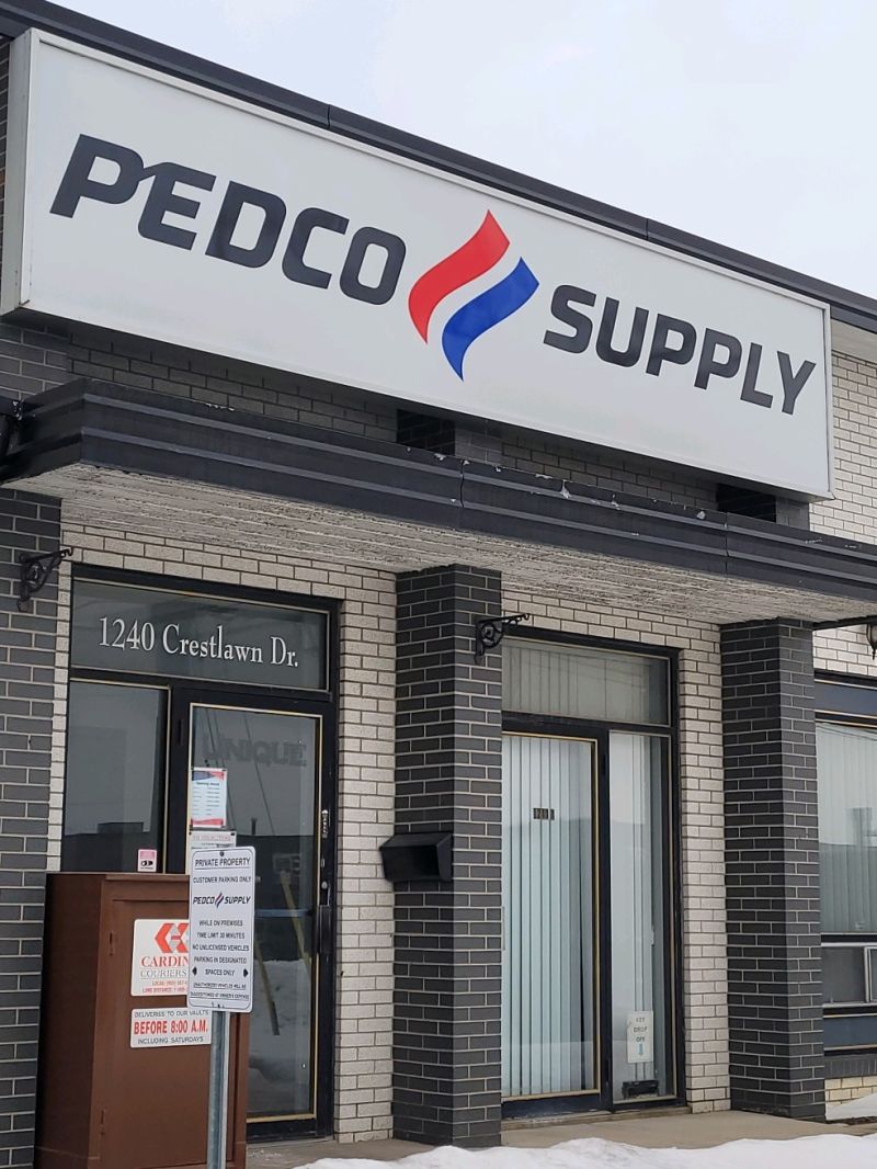 Exterior Signage Installation for Pedco Supply for Pedco Supply — photo 2