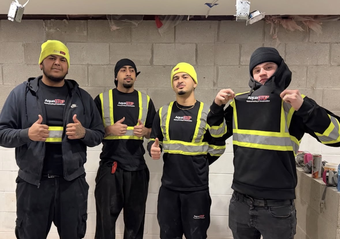 Aqua Stop Waterproofing Team Apparel & Branding