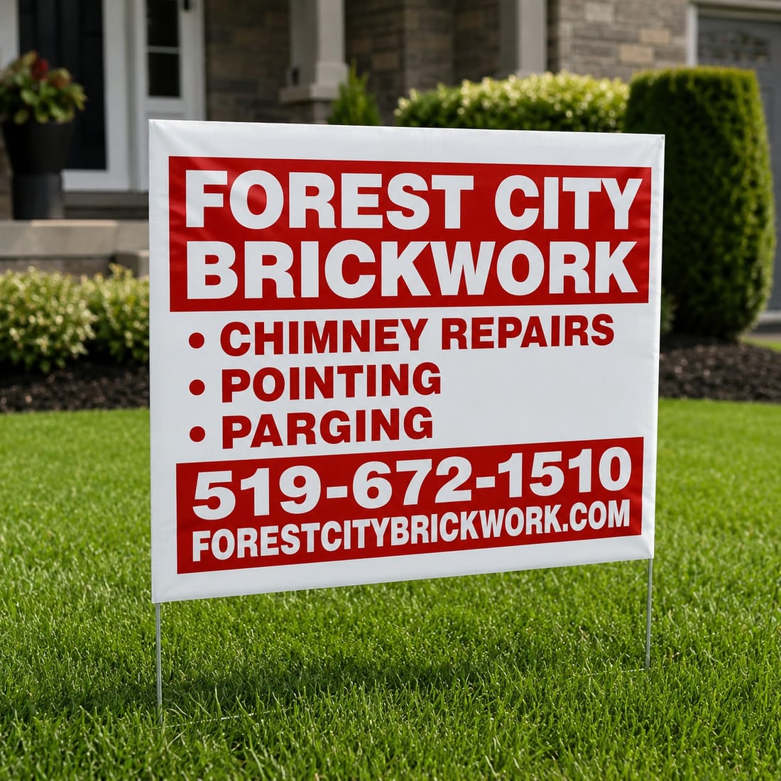 Lawn Bag Signs