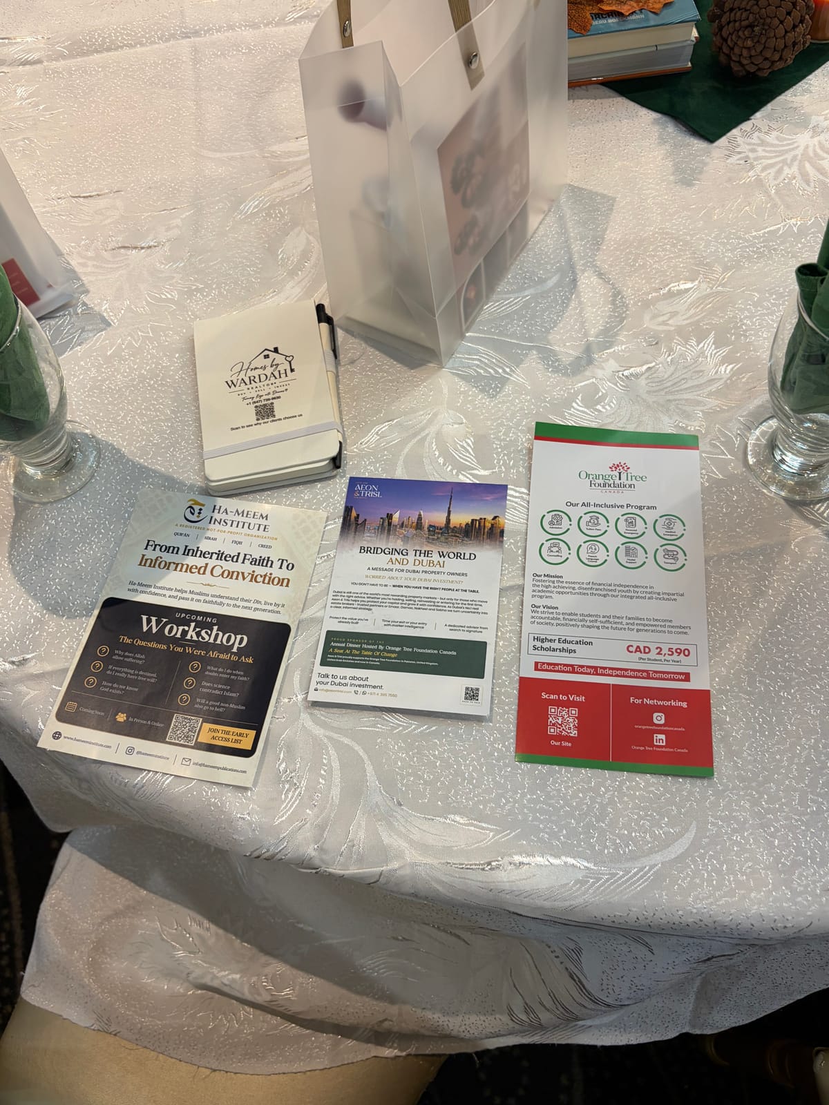 Orange Tree Foundation Annual Dinner Event Branding for Orange Tree Foundation Canada — photo 4