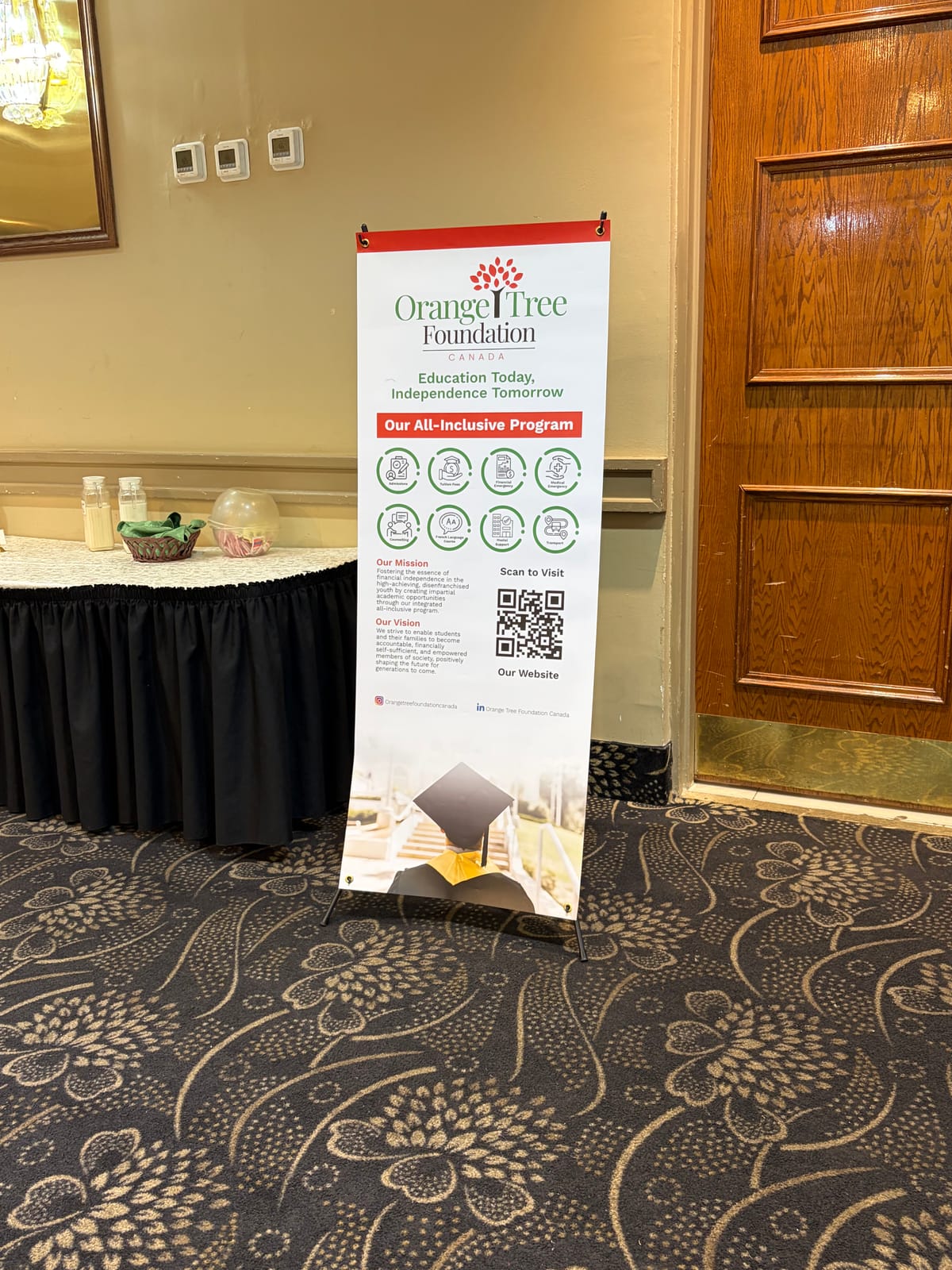 Orange Tree Foundation Annual Dinner Event Branding for Orange Tree Foundation Canada — photo 2