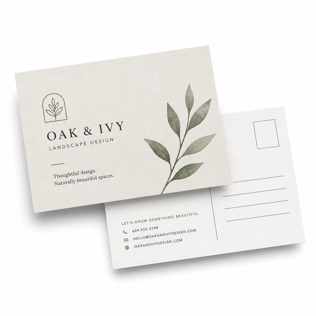 Writable Postcards